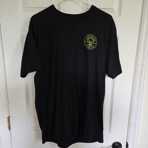 Black Short Sleeve Tee for Men